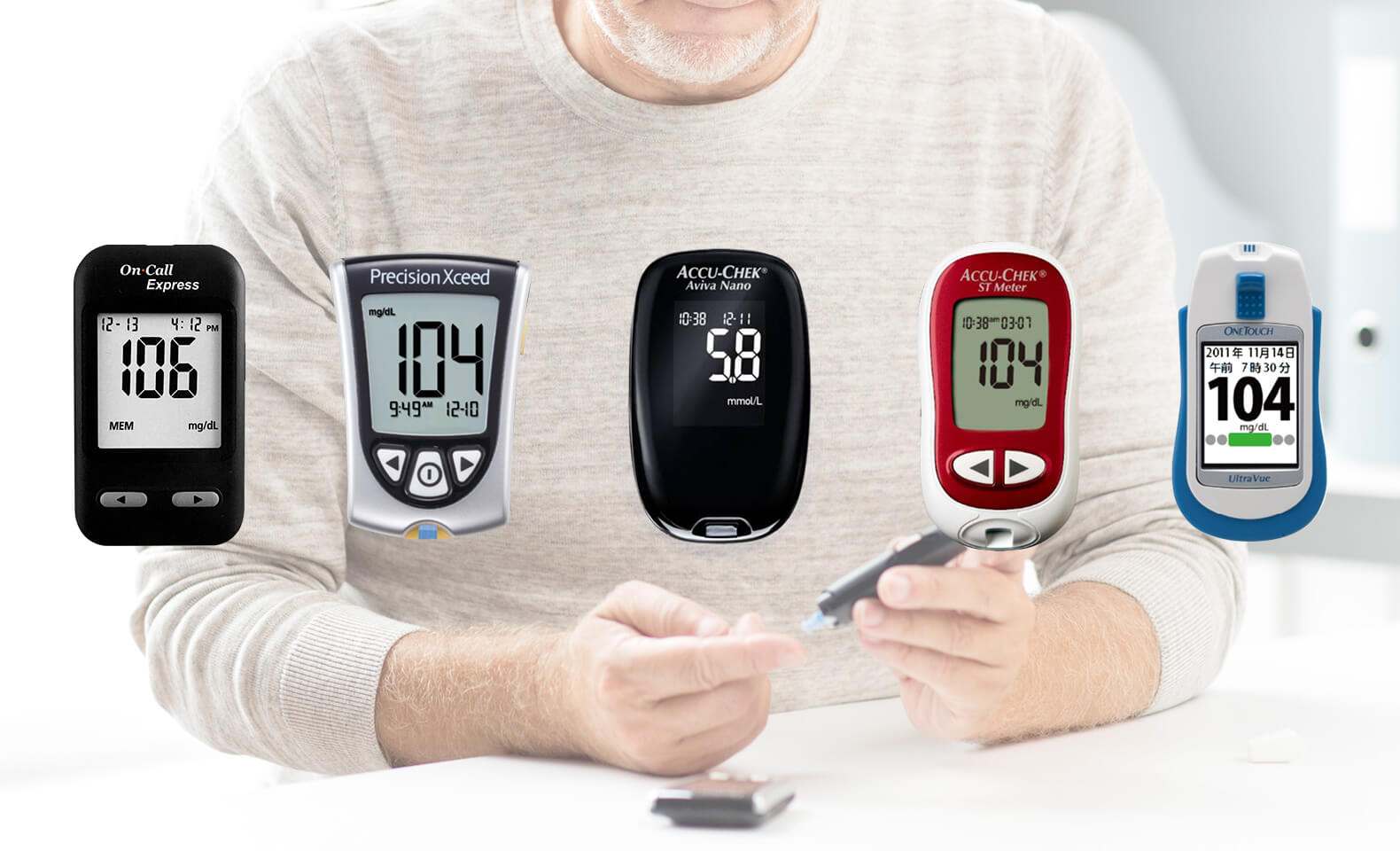 器 測定 エイコン 値 血糖 【一目でわかる】血糖測定器の種類~比較表を用い徹底解説~